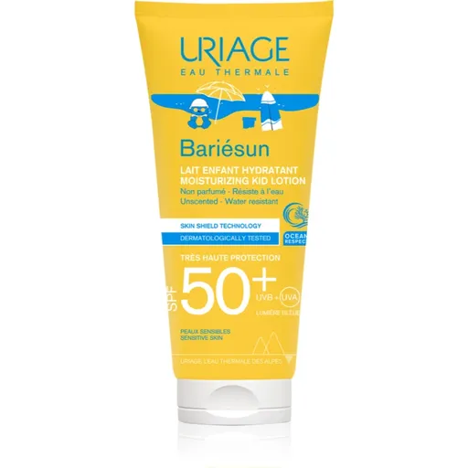 Uriage Bariésun Moisturising Kids Lotion crema protectoare pentru bebelusi SPF 50+ 100 ml