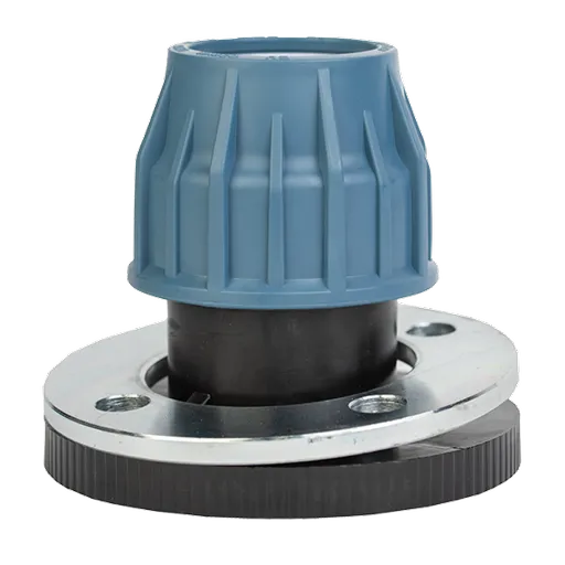 Racord compresiune cu flansa metalica PN16, Elysee, Dimensiune 90x3"