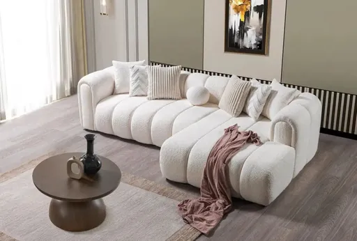 Coltar, Atelier del Sofa, 752EST1314, Frame: 70% HORNBEAM/30% MELAMINE COATED CHIPBOARD, Alb