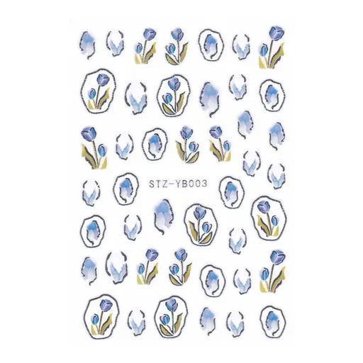 Abtibild Unghii 3D Oranjollie, STZ-YB003