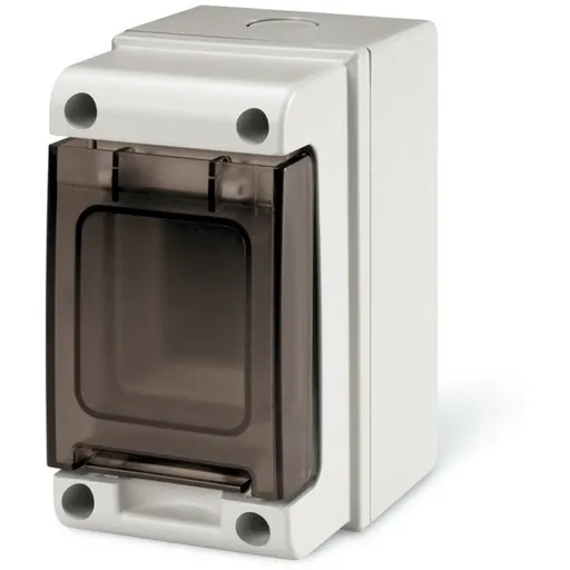 Tablou PT 2M, Scame 672.2002, IP66, montare aplicata, M135, 2 module, 76x135x102mm gri