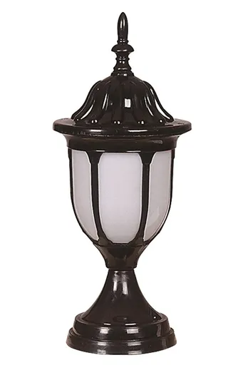Lampa de exterior, Opviq, 685AVN1183, Alb/Negru