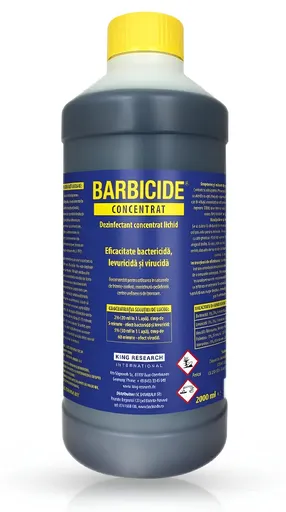 Dezinfectant Instrumentar Barbicide - Solutie Concentrat - 2000 ml