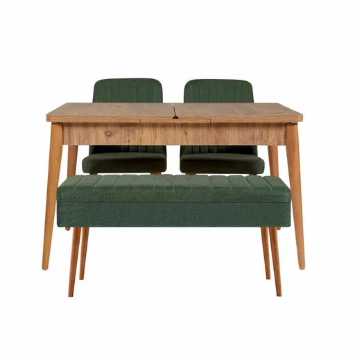 Set de sufragerie Vina Atlantic Pine and Green, 4 piese