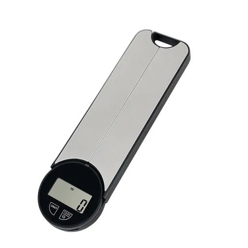 Cantar de bucatarie pliabil Rosberg R51651O, Pana la 5 kg, Baterie inclusa CR2032, LCD display, Inox