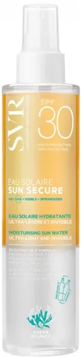 SVR Îngrijire protectoare în doi pași pentru față și corp SPF 30 Sun Secure (Moisturising Sun Water) 200 ml