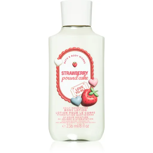 Bath & Body Works Strawberry Pound Cake lapte de corp 236 ml
