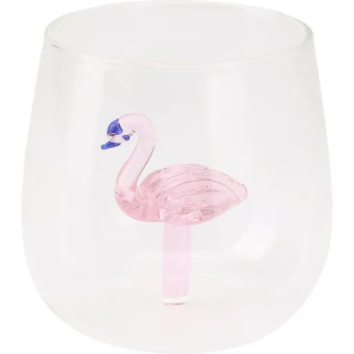 Pahar de băut Flamingo 400 ml, roz