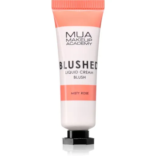 MUA Makeup Academy Blushed Liquid Blusher fard de obraz lichid culoare Misty Rose 10 ml