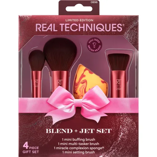Real Techniques Blend + Jet Set set cadou faciale