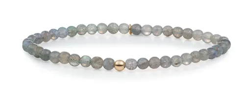 Sparkling Jewels Brățară cu mărgele de labradorit SBG-GEM18-ADD-4MM