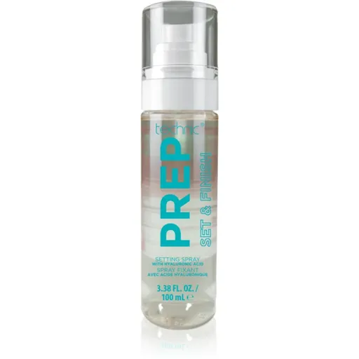 Technic Cosmetics Prep Set & Finish spray pentru fixare cu efect de hidratare 100 ml