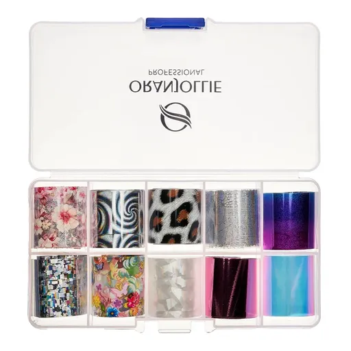 Folie de Transfer Oranjollie Mix 01, Set 10 buc