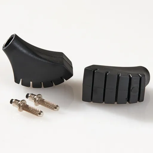 1 pereche de vârfuri de schimb pentru bețe "Nordic Walking".