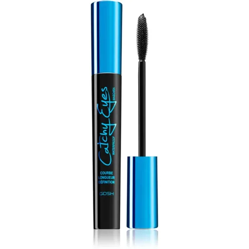 Gosh Catchy Eyes mascara rezistent la apă pentru alungirea genelor culoare 001 Black 8 ml