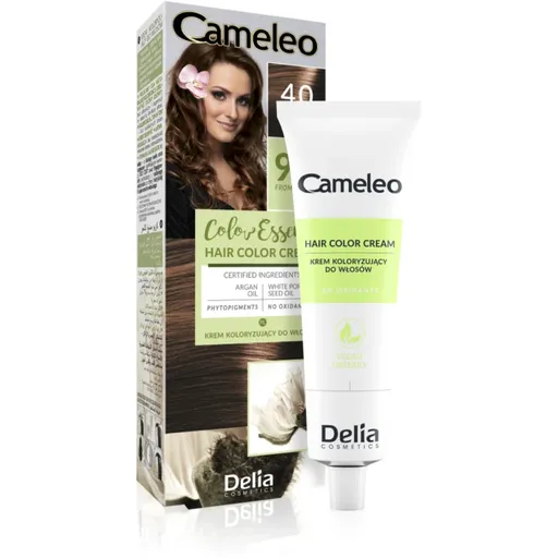 Delia Cosmetics Cameleo Color Essence culoare par in tub culoare 4.0 Brown 75 g