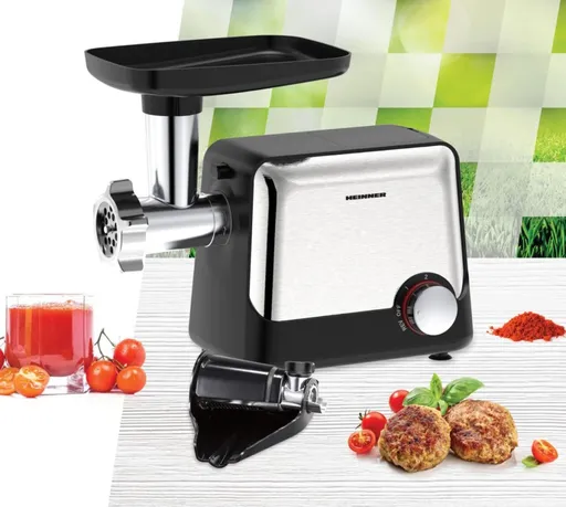 Masina de tocat Dualsteel, Heinner, 2100W, negru/argintiu