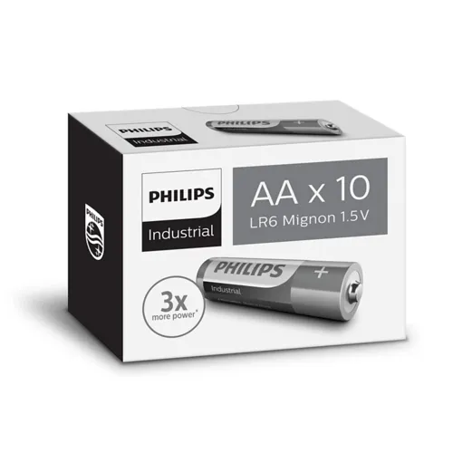 Philips Baterii industriale AA Ultra Alkaline, 10buc.