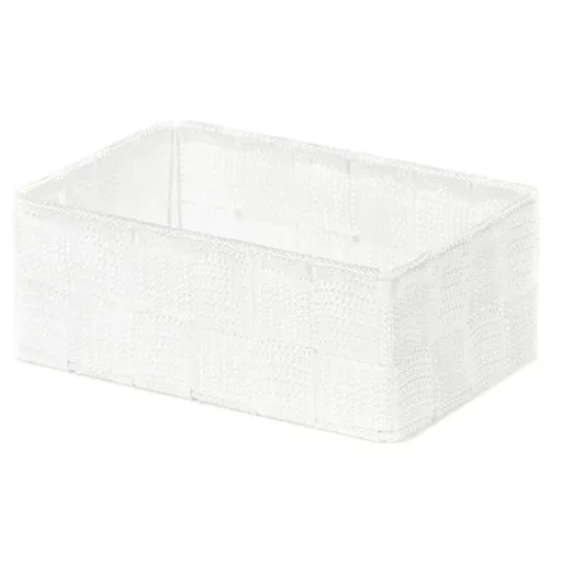 Compactor Organizator depozitare pentru sertar M TEX, 18 x 12 x 7 cm, alb, alb, M