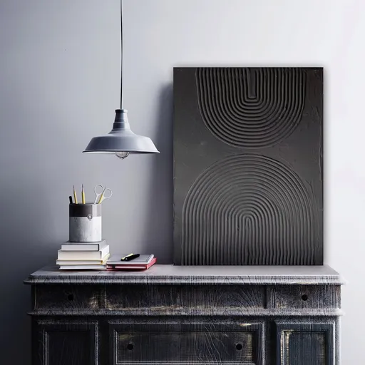 Tablou decorativ 3D, RFB1_5070, Cadru: 100% LEMN (grosime: 3 cm), Multicolor