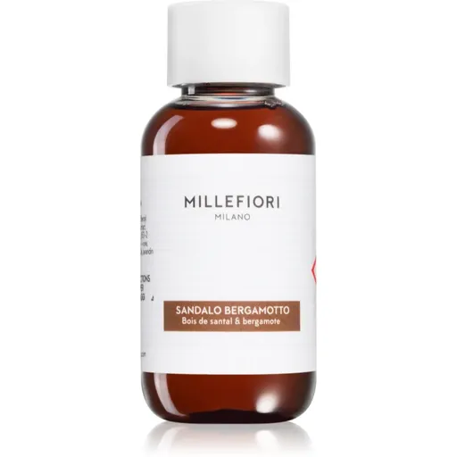 Millefiori Sandalo Bergamotto reumplere în aroma difuzoarelor 100 ml
