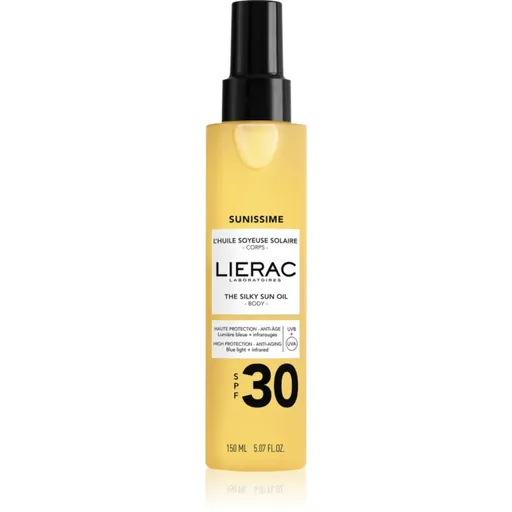 Lierac Sunissime The Silky Sun Oil ulei pentru îngrijire și bronzare Spray SPF 30 150 ml