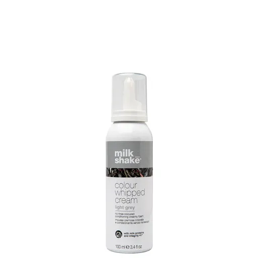 Milk Shake Spumă colorantă pentru păr Whipped Cream Light Grey (Conditioning Creamy Foam) 100 ml