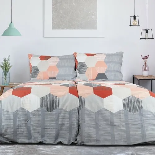 B.E.S. Petrovice Lenjerie de pat creponată TopClass Honey Comb, 140 x 200 cm, 70 x 90 cm