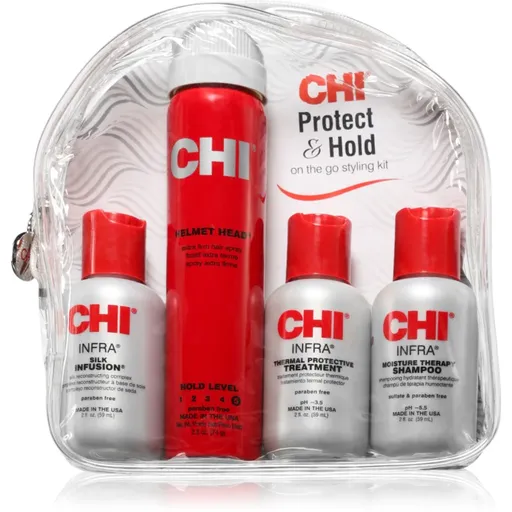 CHI Protect & Hold Seturi pentru voiaj pentru păr