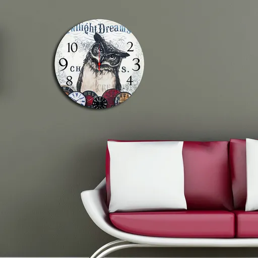 Ceas de perete, Ms-34, ø40 cm, Multicolor