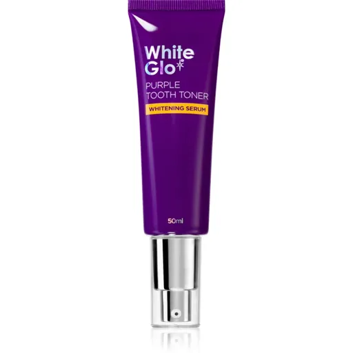 White Glo Purple Tooth Toner Whitening Serum ser cu efect de albire pentru dinti 50 ml