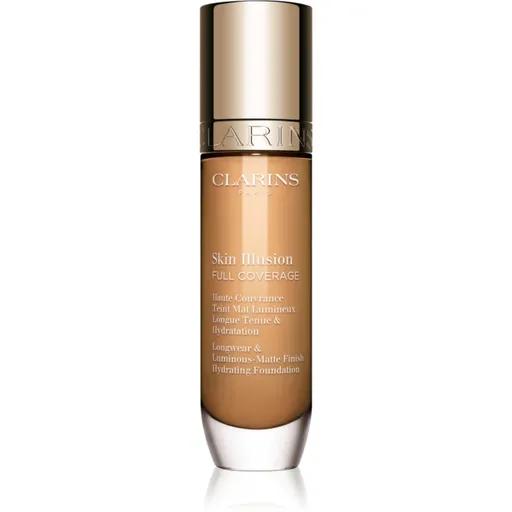 Clarins Skin Illusion Hydrating Foundation fond de ten cu acoperire ridicată culoare 112C 30 ml