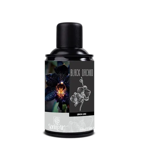 Rezerva odorizant pentru camera, Black Orchid, 250 ml, Spring Air
