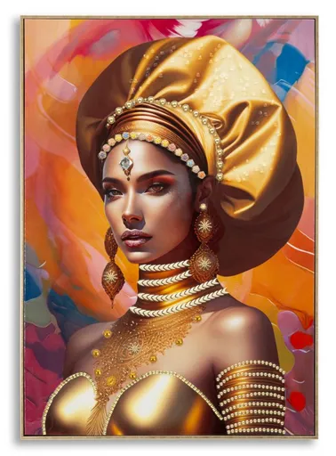 Mauro Ferretti Pictura Pe Pânză Cu Rama Samira -B- cm 72X4,5X102 | Aosom Romania