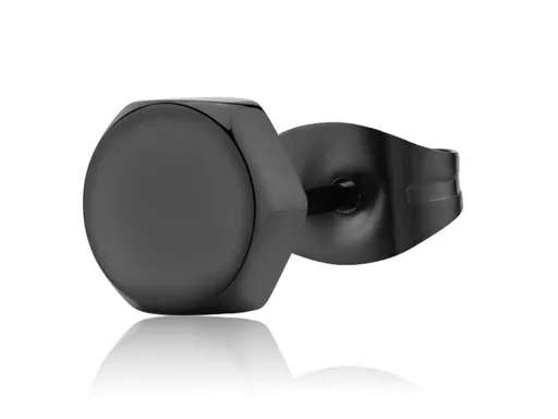 S'Agapõ Cercel single de tip știft din oțel Snap SNP23