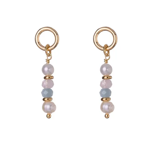 Alisia Cercei fermecători cu perle autentice și morganit AL4512.01.000