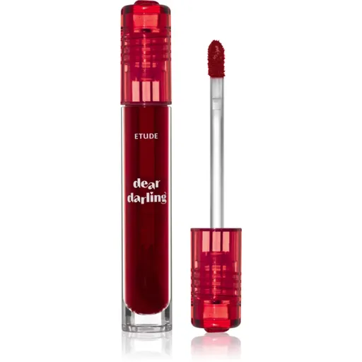 ETUDE Dear Darling Water Gel Tint ruj cu textura de gel culoare 04 Plum Red 5 g