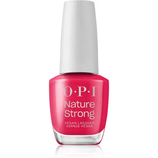 OPI Nature Strong Nails&Skin lac de unghii vegan culoare Berry Pickin’ Season 15 ml