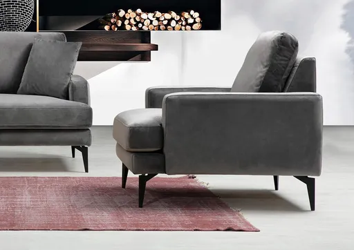 Fotoliu, Atelier del Sofa, 560ARE1704, Antracit