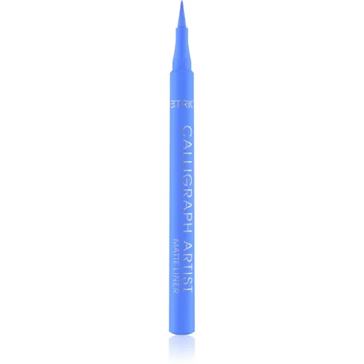 Catrice Calligraph Artist Matte tuș de ochi tip cariocă cu efect matifiant culoare 020 · Ocean Flirt 1,1 ml