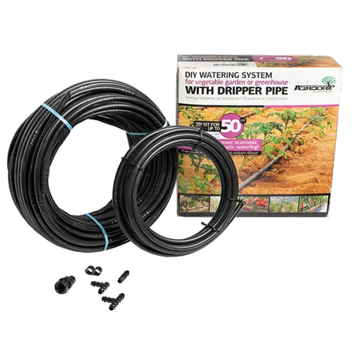 Kit sistem de irigare prin picurare, maximum 50 mp