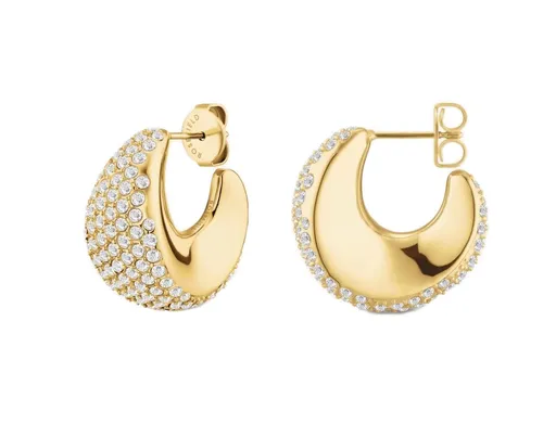 Rosefield Cercei strălucitori placați cu aur Pavé JEPMG-J1224