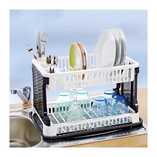 Scurgător de vase cu două etaje