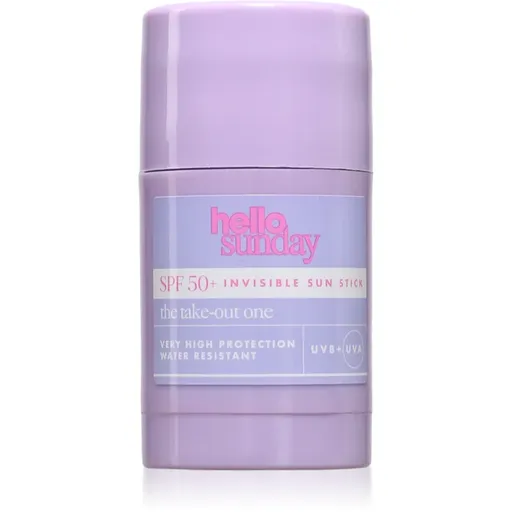 hello sunday the take-out one invisible sun stick stick hidratant protector SPF 50+ 25 g