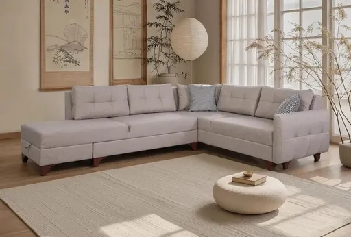 Coltar, Atelier del Sofa, 752EST1309, Frame: 70% HORNBEAM/30% MELAMINE COATED CHIPBOARD, Crem