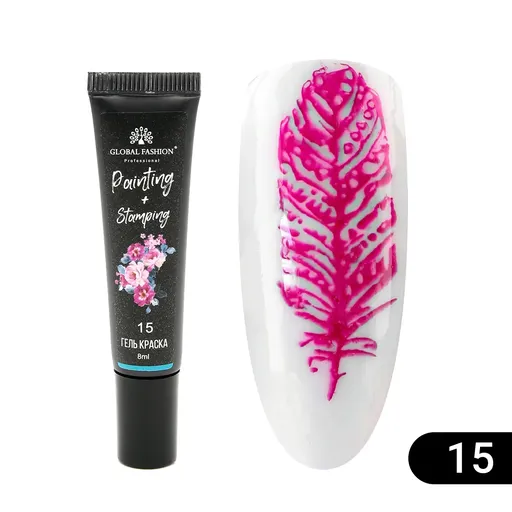 Gel Vopsea pentru Pictura Chinezeasca si Stampila, 8 ml, Painting Stamping 15, TPO Free