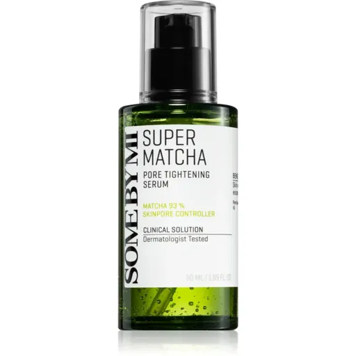 Some By Mi Super Matcha Pore Tightening Serum ser calmant pentru piele lucioasa cu pori dilatati 50 ml