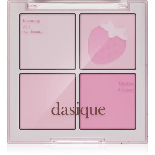 Dasique Blending Mood Cheek paleta fard de obraz pentru sanatate culoare 06 Berry Smoothie 10 g