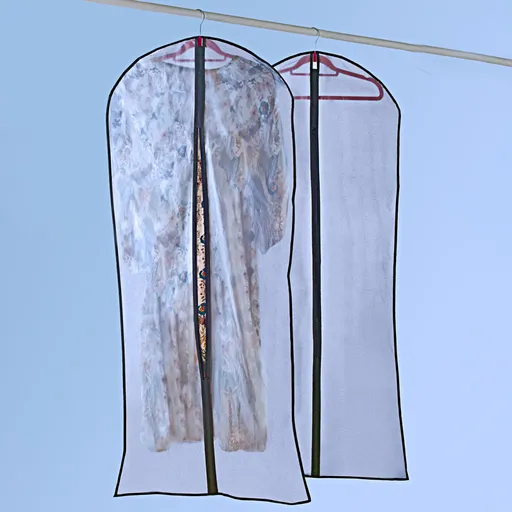 2 pungi de protectie pentru haine