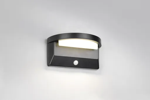 Aplica de perete pentru exterior Moro, RL, 20x10x10 cm, 8W, 1x SMD, plastic, negru mat